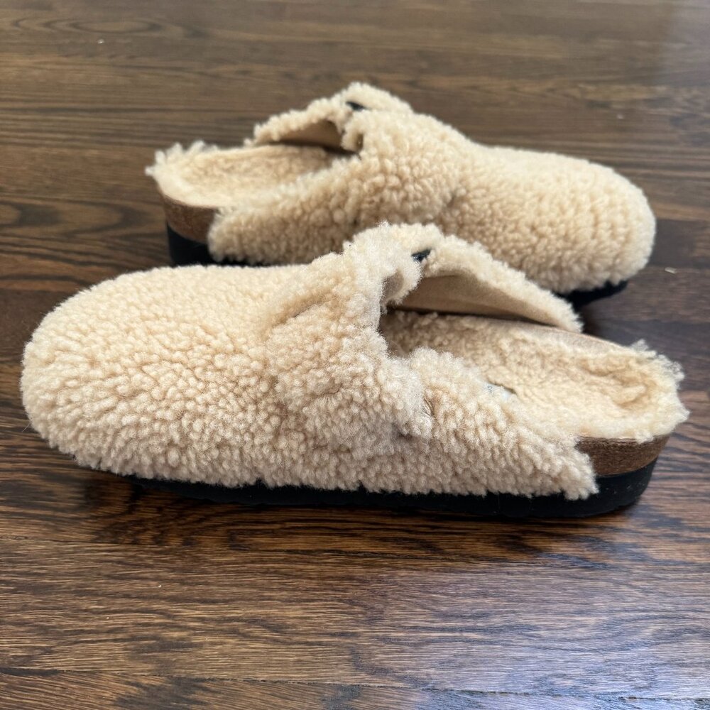 Birkenstock Papillio Boston Shearling Clogs - Picture 2 of 12